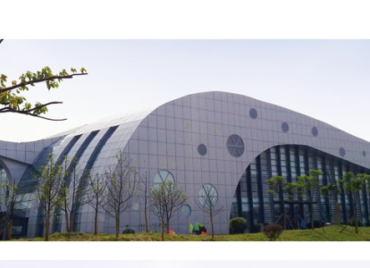 石首会议中心外景网架工程